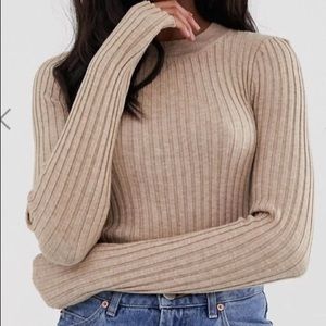 ASOS skinny rob crew neck sweater